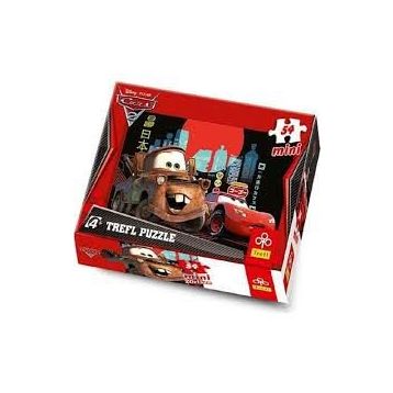 Vardem 54097 Cars 2 54 Parça Mini Puzzle