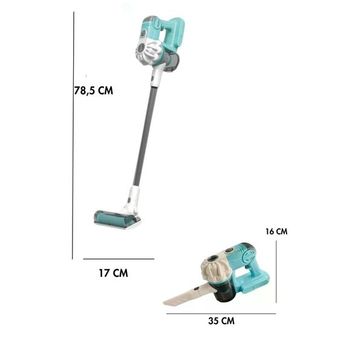 Vardem LS8807Q 3 in 1 Yeşil-Gri Dikey Elektrik Süpürgesi