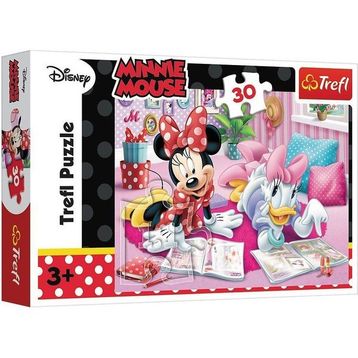 Vardem Oyuncak 18217 Minnie 30 Parça Puzzle
