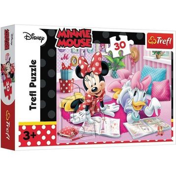 Vardem Oyuncak 18217 Minnie 30 Parça Puzzle