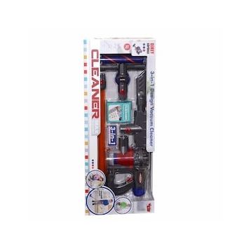 Vardem Oyuncak HUA-1009 3 in 1 Dikey Oyuncak Elektrik Süpürgesi