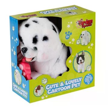 Vardem Oyuncak PR66022-25 Yürüyen Tasmalı Peluş Köpek