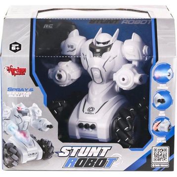 Vardem Oyuncak SYR-666-861 Şarjlı Işıklı Roket ve Buhar Atan Kumandalı Robot Araba