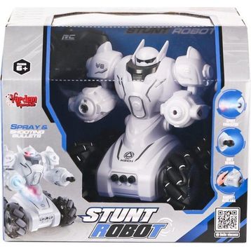 Vardem Oyuncak SYR-666-861 Şarjlı Işıklı Roket ve Buhar Atan Kumandalı Robot Araba