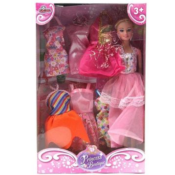 Vardem WG-11266 6 Yedek Elbiseli Bebek