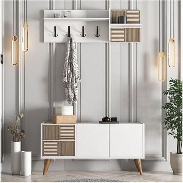 Variant Beyaz Siena Portmanto