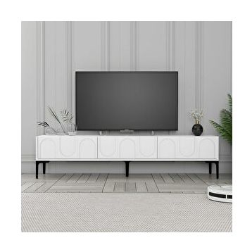 Variant Beyaz Siyah Lyon Alt Tv Ünitesi