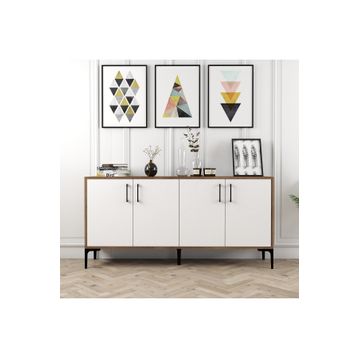 Variant Kiev 160 cm Ceviz Beyaz Konsol