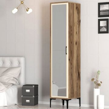 Variant Mobilya Kumsal 1 Kapılı R Krem Gardrop