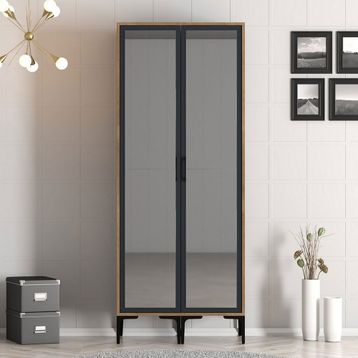 Variant Mobilya Kumsal 2 Kapılı RR Antrasit Gardrop