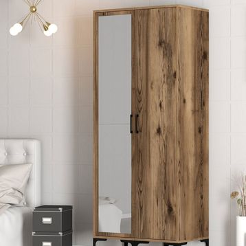 Variant Mobilya Kumsal 2 Kapılı RS Ceviz Gardrop