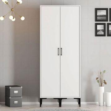 Variant Mobilya Kumsal 2 Kapılı SS Beyaz Gardrop