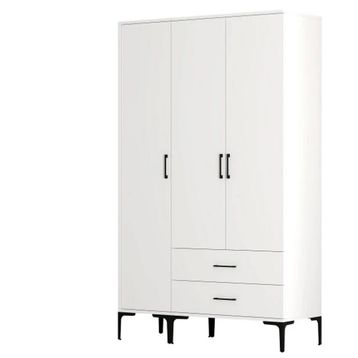 Variant Mobilya Kumsal 3 Kapılı ST Beyaz Gardrop