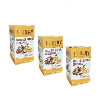 Varlay 450 gr Ballı Gül Hatmili Zencefilli Macun (2 adet)