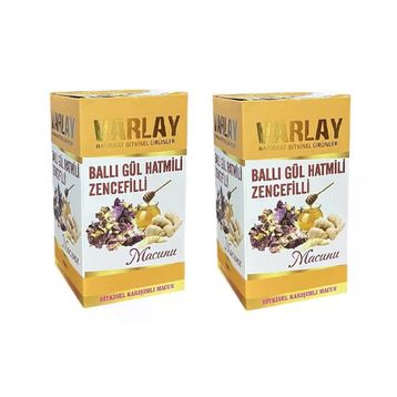 Varlay 450 gr Ballı Gül Hatmili Zencefilli Macun (2 adet)