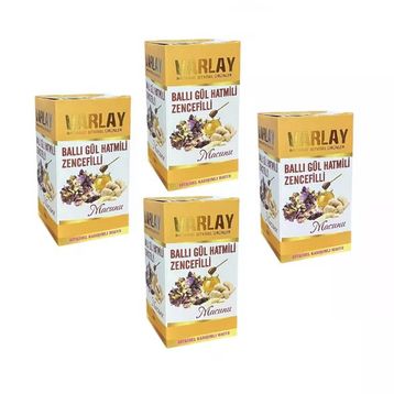 Varlay 450 gr Ballı Gül Hatmili Zencefilli Macun (2 adet)