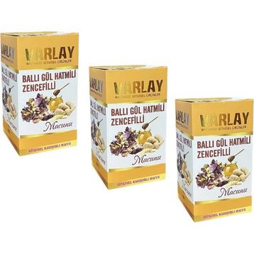 Varlay 450 gr Ballı Gül Hatmili Zencefilli Macun (2 adet)