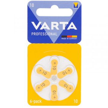 Varta 10 Numara Kulaklık 6'lı Paket İşitme Cihazı Pili
