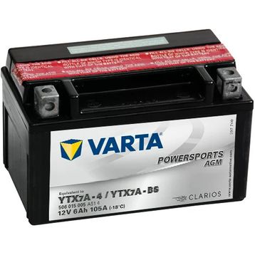 Varta 12-7 Yatık YTX7A-BS 12 V 6 Ah 105A Akü