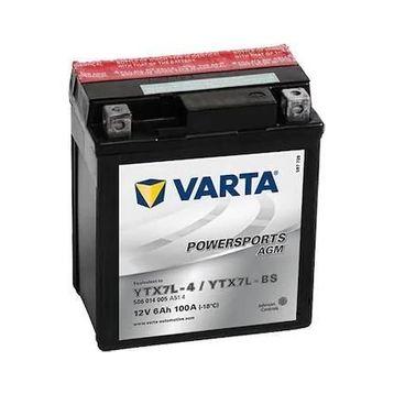 Varta 12 Ah YTX7L-FA Motorsiklet Aküsü