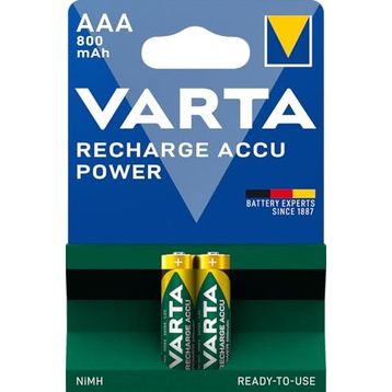 Varta 4008496849185 2 Li Recharge Accu Power Aaa 800 Mah Şarj Edilebilir Pil