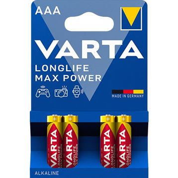 Varta 4703 Longlife Max AAA 4'lü Standart Pil