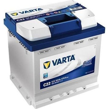 Varta C22 12 V 52 Amper Blue Dynamic 470A Akü