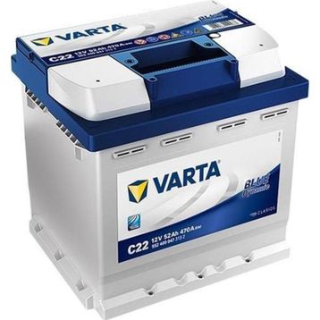 Varta C22 12 V 52 Amper Blue Dynamic 470A Akü