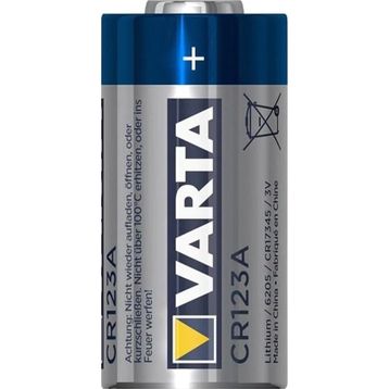 Varta CR123A 3V 20 Adet Lityum Pil