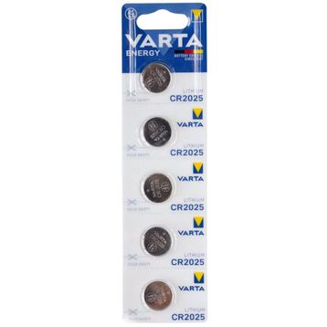 Varta CR2025 3 Volt 5'li Paket Lityum Pil