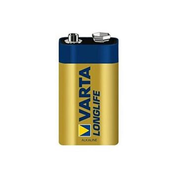 Varta Longlife 9V Alkalin Pil