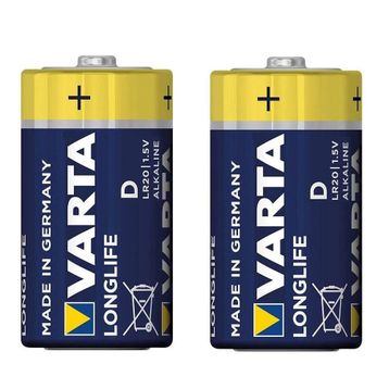 Varta Longlife D Alkalin Pil
