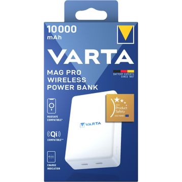 Varta Mag Pro Kablosuz 10000 mAh Powerbank