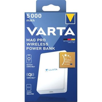 Varta Mag Pro Kablosuz 5000 mAh Powerbank