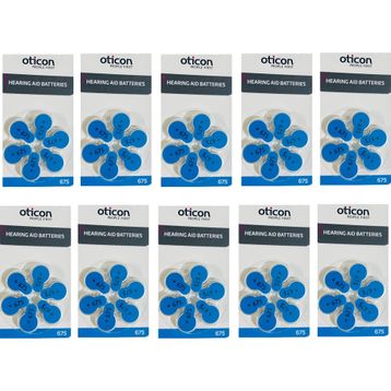 Varta Oticon 6x10 No:675 İşitme Cihazı Pili