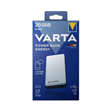 Varta PowerBank Energy 20.000 mAh Taşınabilir Şarj Cihazı