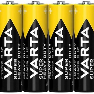 Varta Super Heavy Duty AA 4'lü Kalın Kalem Pil