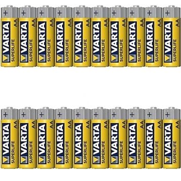 Varta Superlife Çinko AA + AAA 48'li Pil