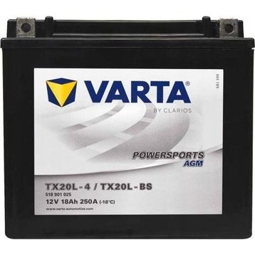 Varta TX20L-BS 18 Ah Motosiklet Aküsü