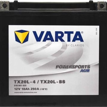 Varta TX20L-BS 18 Ah Motosiklet Aküsü