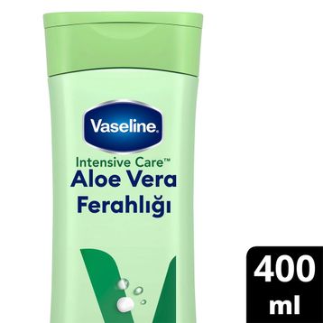 Vaseline Aloe Vera Ferahlığı Kuru Ciltler İçin 400 ml Vücut Losyonu