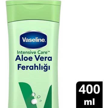 Vaseline Aloe Vera Ferahlığı Kuru Ciltler İçin 400 ml Vücut Losyonu