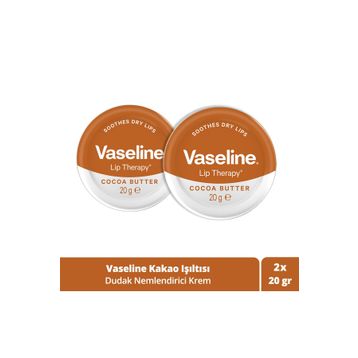 Vaseline Cocoa Butter Lip Therapy 2x20 gr Dudak Kremi