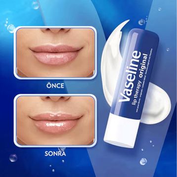 Vaseline Original 4.8 gr Dudak Bakım Kremi ve Dudak Parlatıcısı