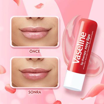 Vaseline Rosy 4.8 gr Dudak Bakım Kremi ve Dudak Parlatıcısı