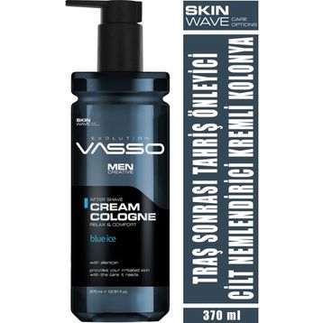 Vasso Blue Ice 370 ml Tıraş Sonrası Tahrişi Önleyici Krem Kolonya