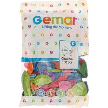 Vatan 100Lü Gemar G90 Karışık Renk Balon
