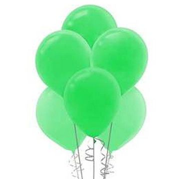Vatan 100'lü Tek Renk Açık Yeşil Balon