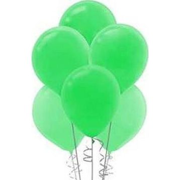 Vatan 100'lü Tek Renk Açık Yeşil Balon