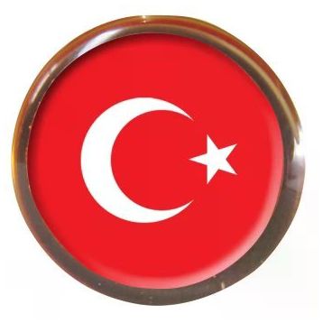 Vatan 30 Adet Türk Bayraklı Rozet